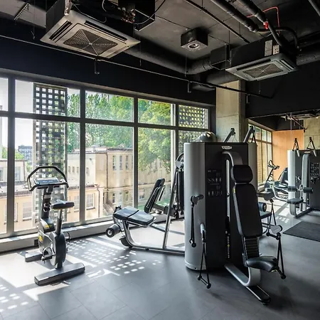 Kairos -tower Ii Premium - Darmowy Parking, Silownia, Sauna - Scisle Centrum Appartamento Katowice