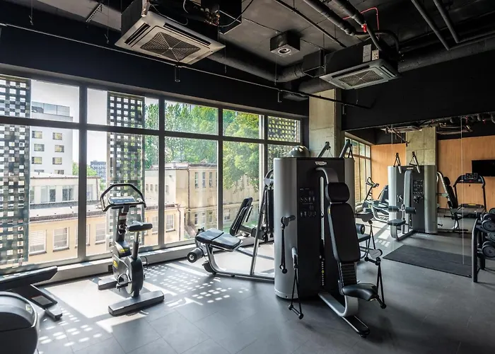 Kairos -tower Ii Premium - Darmowy Parking, Silownia, Sauna - Scisle Centrum Apartamento Katowice