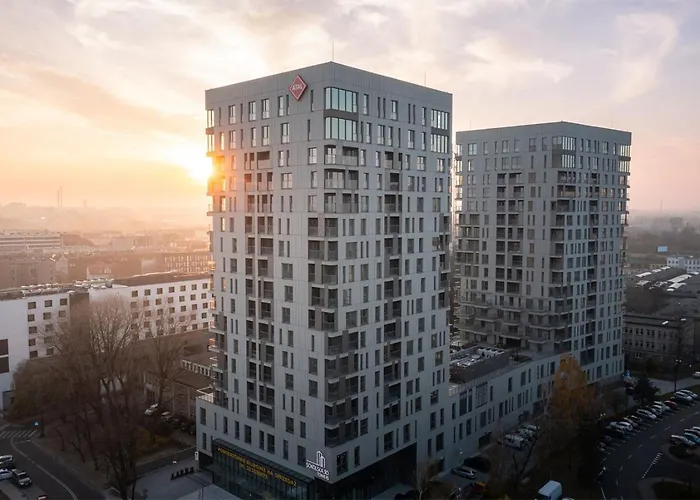 Kairos -tower Ii Premium - Darmowy Parking, Silownia, Sauna - Scisle Centrum Apartamento Katowice